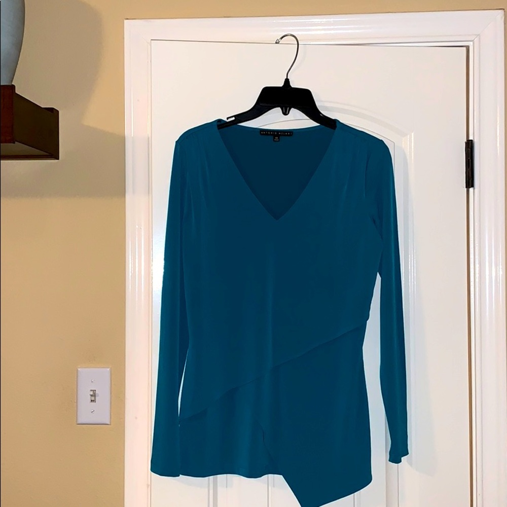 Antonio Melani CS turquoise top